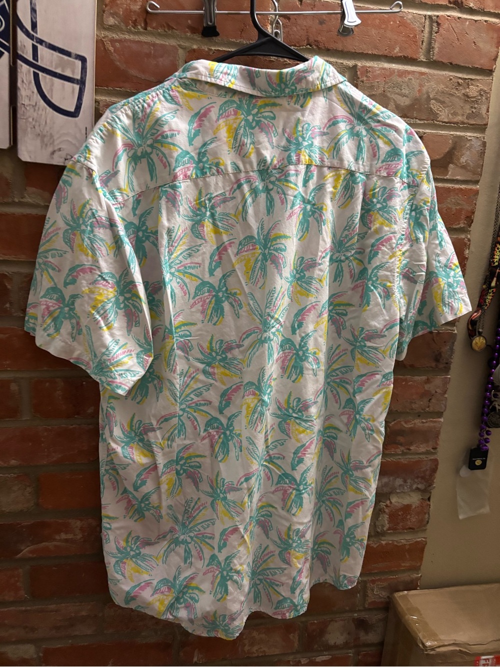 TIPSY ELVES Vibrant Vacation HAWAIIAN SHIRT Palm Trees Men's XL - Picture 3 of 3